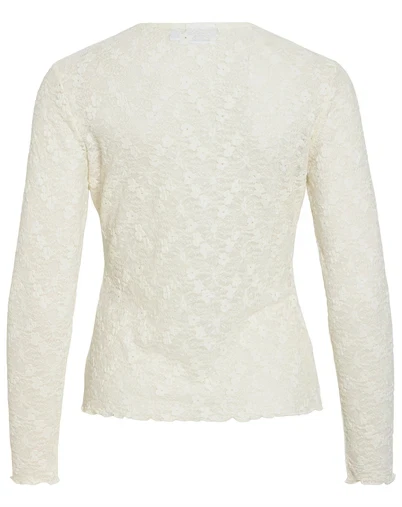 Vila - VIFay O-Neck Top - Egret